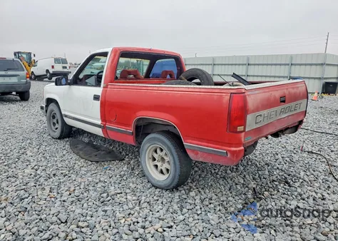 1993 Chevrolet Gmt-400 C1500 z USA, uszkodzony, nr VIN 1GCDC14K7PZ248049